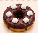 Blackberry Chocolate with Marshmallows